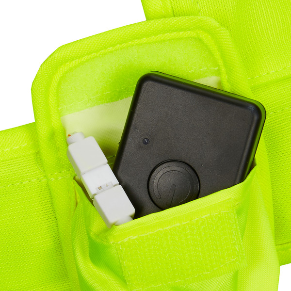 heyReflect LED HIGH VISIBILITY VEST Kinder - Weste Ansicht 7