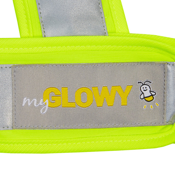 heyReflect LED HIGH VISIBILITY VEST Kinder - Weste Ansicht 8
