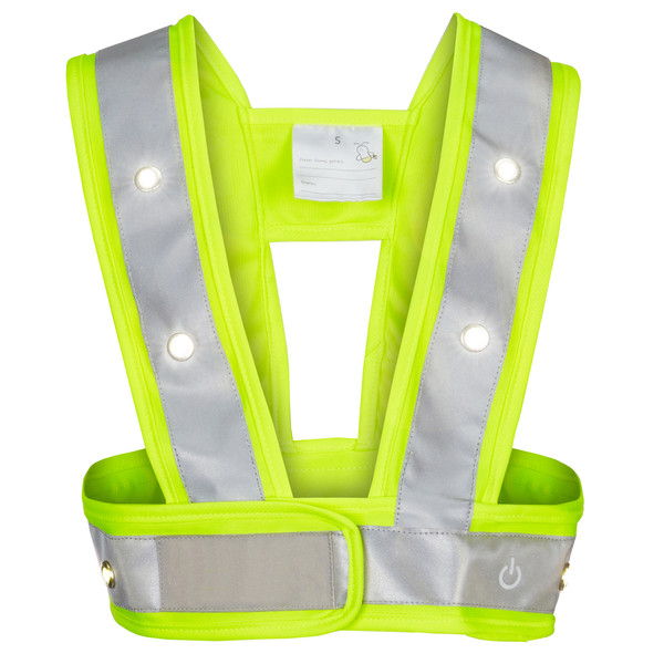 heyReflect LED HIGH VISIBILITY VEST Kinder - Weste Ansicht 4