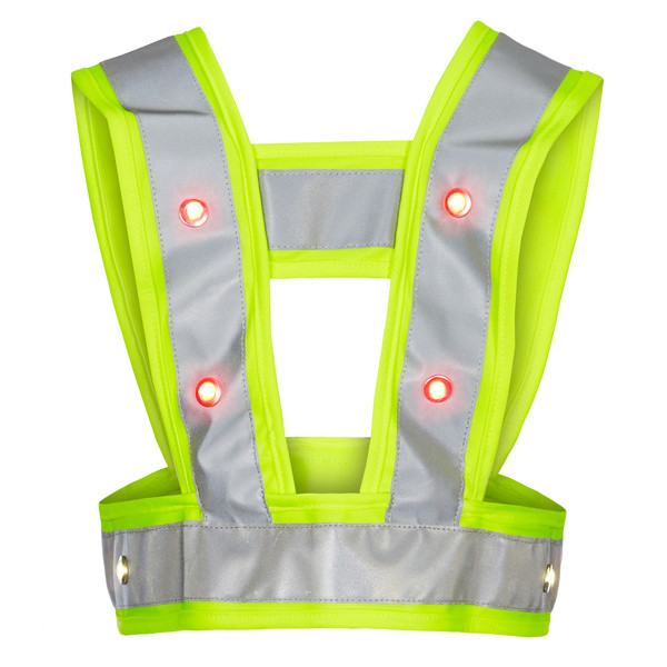 heyReflect LED HIGH VISIBILITY VEST Kinder - Weste Ansicht 5
