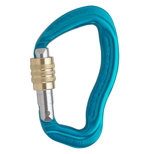 Alpin ROCKIT ID KARABINER, SCHRAUBVERSCHLUSS MIT MESSINGROLLE - Karabiner
