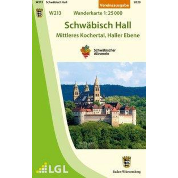 SCHWÄBISCH HALL - MITTLERES KOCHERTAL, HALLER EBENE. WANDERK Ansicht 1