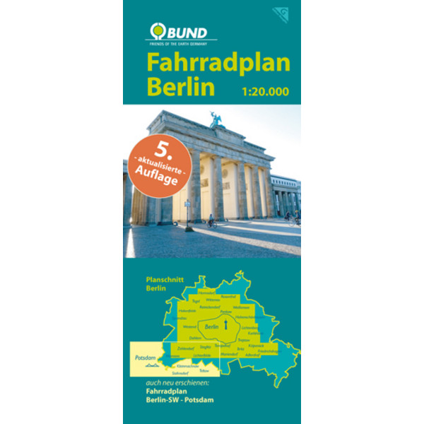 BERLIN - Fahrradkarte