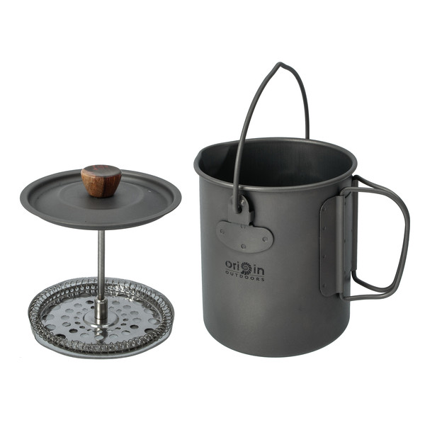 Origin Outdoors FRENCH PRESS 3 IN 1 TITAN - Kaffeepresse Ansicht 1