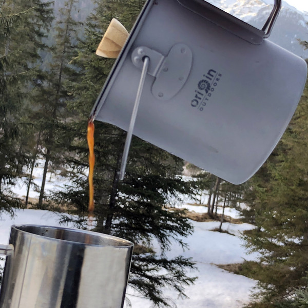 Origin Outdoors FRENCH PRESS 3 IN 1 TITAN - Kaffeepresse Ansicht 10