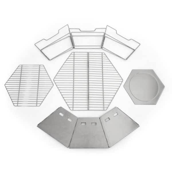 Origin Outdoors GRILL- UND FEUERSCHALE HEXAGON - Grill Ansicht 5