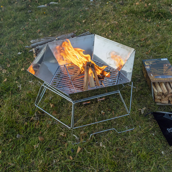 Origin Outdoors GRILL- UND FEUERSCHALE HEXAGON - Grill Ansicht 7