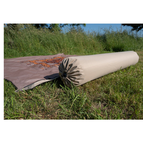 VERBINDBARE KISSENROLLE ZIP-XL LOUNGER - Kissen-OCKER