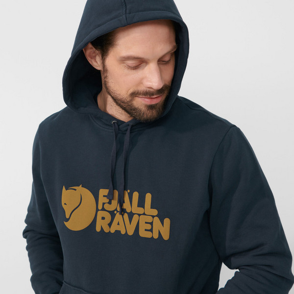 Fjällräven FJÄLLRÄVEN LOGO HOODIE M Herren - Hoodie Ansicht 9