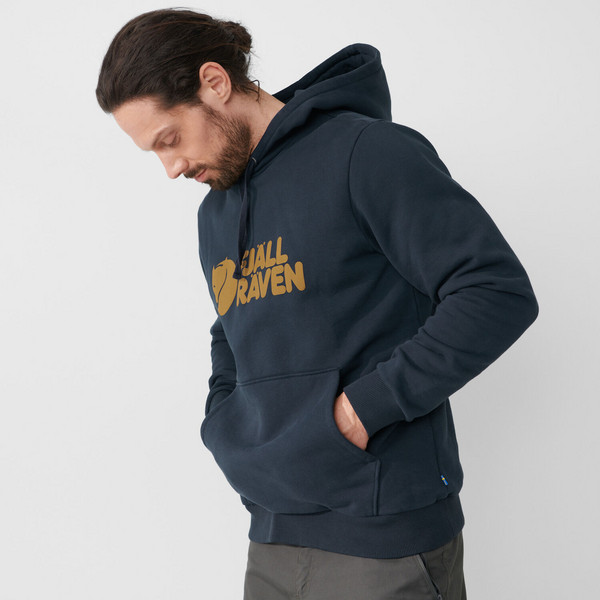 Fjällräven FJÄLLRÄVEN LOGO HOODIE M Herren - Hoodie Ansicht 8