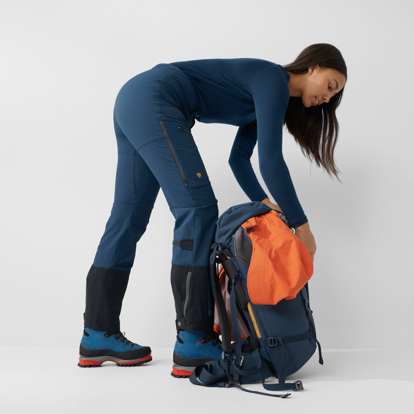 Fjällräven BERGTAGEN TOURING TROUSERS W Damen - Softshellhose Ansicht 10