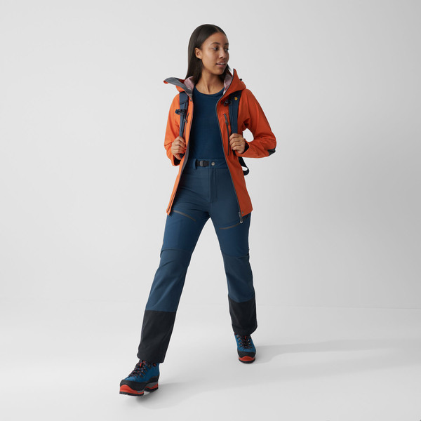 Fjällräven BERGTAGEN TOURING TROUSERS W Damen - Softshellhose Ansicht 14