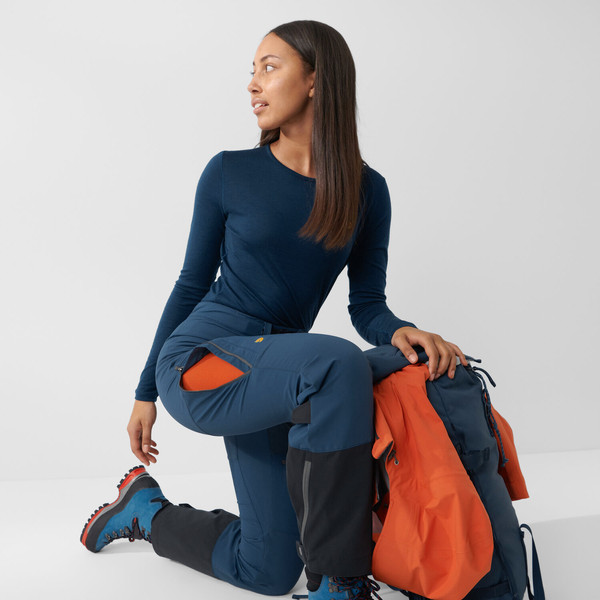 Fjällräven BERGTAGEN TOURING TROUSERS W Damen - Softshellhose Ansicht 12