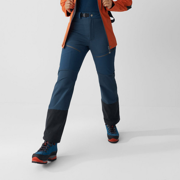 Fjällräven BERGTAGEN TOURING TROUSERS W Damen - Softshellhose Ansicht 8
