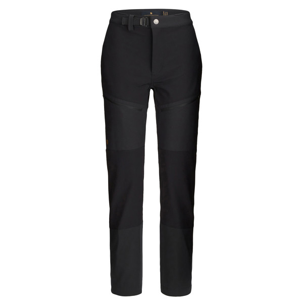 BERGTAGEN TOURING TROUSERS W Damen - Softshellhose-BLACK