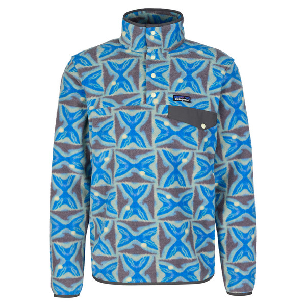 M'S LW SYNCH SNAP-T P/O Herren - Fleecepullover-DEEP FREEZE: FORGE GREY