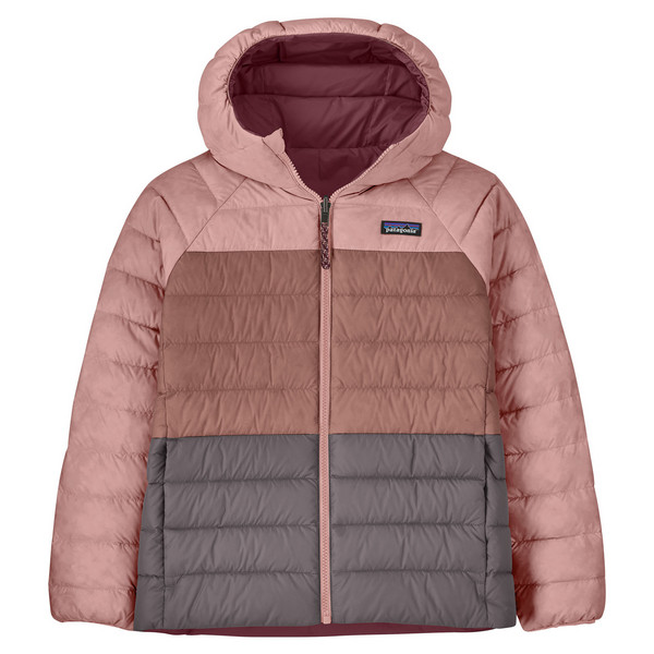K'S REVERSIBLE DOWN SWEATER HOODY Kinder - Daunenjacke-FUZZY MAUVE