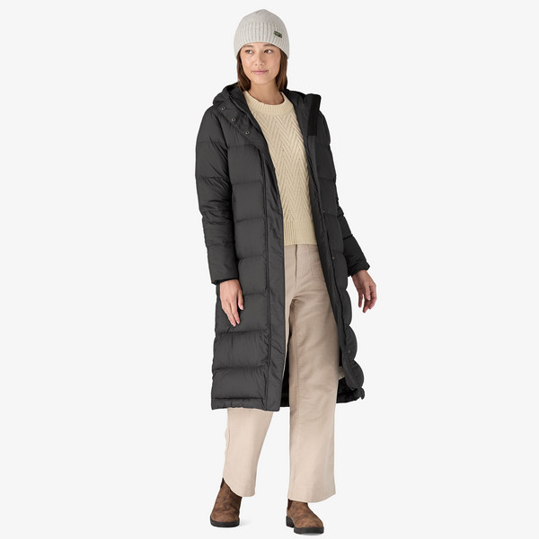 Patagonia W'S SILENT DOWN LONG PARKA Damen - Daunenmantel Ansicht 14