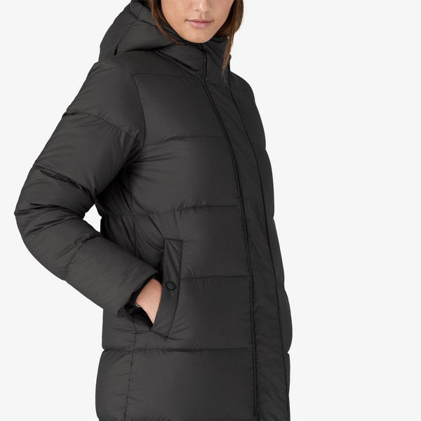 Patagonia W'S SILENT DOWN LONG PARKA Damen - Daunenmantel Ansicht 11