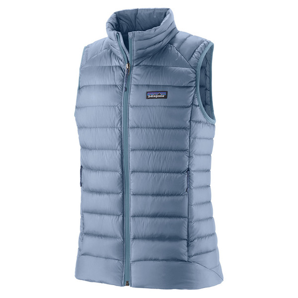 W'S DOWN SWEATER VEST Damen - Daunenweste-BARNACLE BLUE