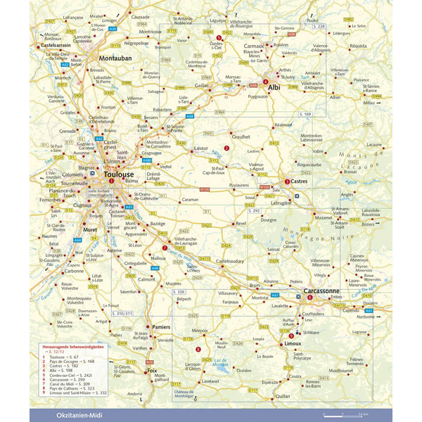REISEFÜHRER TOULOUSE, ALBI,CARCASSONNE Ansicht 3