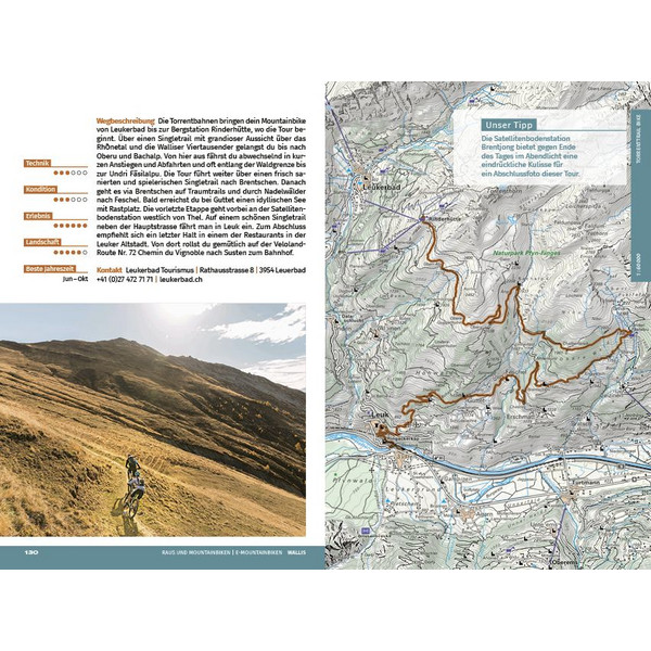 RAUS UND MOUNTAINBIKEN WALLIS Ansicht 2