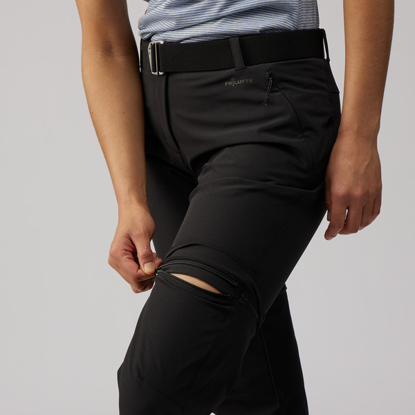 Frilufts SKOGAR SOFTSHELL ZIPOFF PANTS Damen - Trekkinghose Ansicht 11