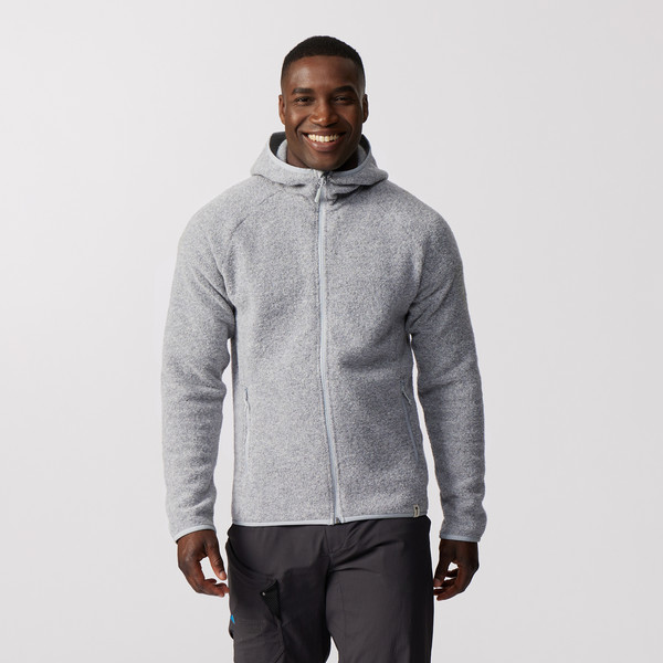 Frilufts REILA HOODED KNITTED FLEECE JACKET Herren - Wolljacke Ansicht 6