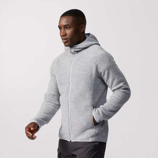 Frilufts REILA HOODED KNITTED FLEECE JACKET Herren - Wolljacke Ansicht 8