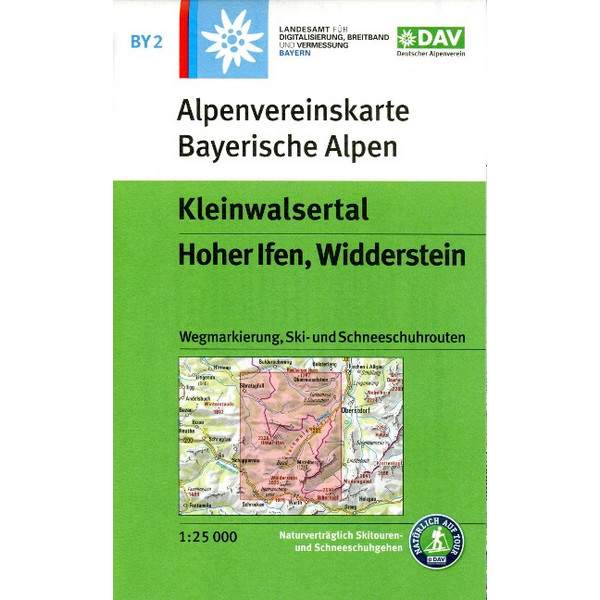 HOHER IFEN, WIDDERSTEIN 1:25 000