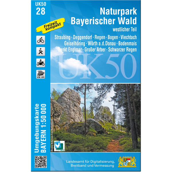 UK50-28 NATURPARK BAYERISCHER WALD - WESTLICHER TEIL Ansicht 1