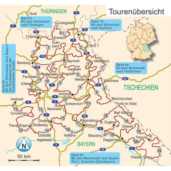 MIT DEM WOHNMOBIL NACH BAYERN - Reiseführer Ansicht 2