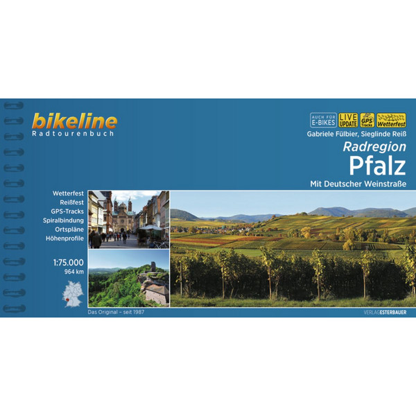 RADREGION PFALZ - Radwanderführer Ansicht 1