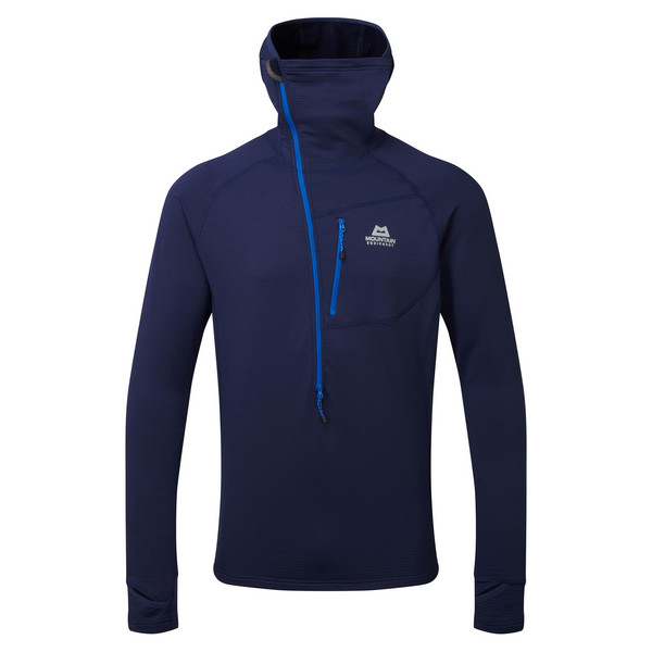 ECLIPSE HOODED MENS ZIP T Herren - Fleecepullover-MEDIEVAL BLUE