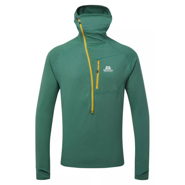ECLIPSE HOODED MENS ZIP T Herren - Fleecepullover-FERN
