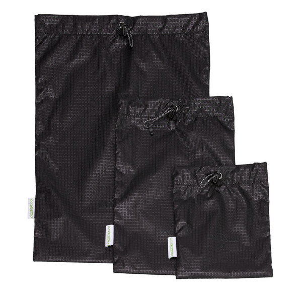 STUFF SACK SET III - Packbeutel-BLACK