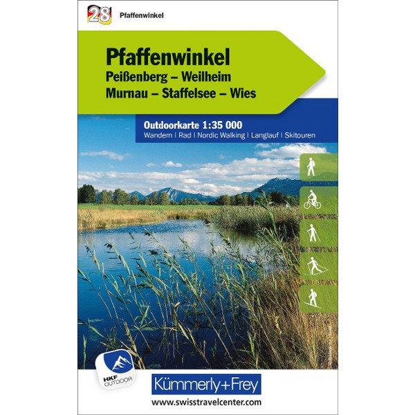 PFAFFENWINKEL NR. 28 OUTDOORKARTE DEUTSCHLAND 1:35 000 - Karte Ansicht 1