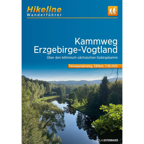 FERNWANDERWEG KAMMWEG . ERZGEBIRGE-VOGTLAND - Wanderführer Ansicht 1