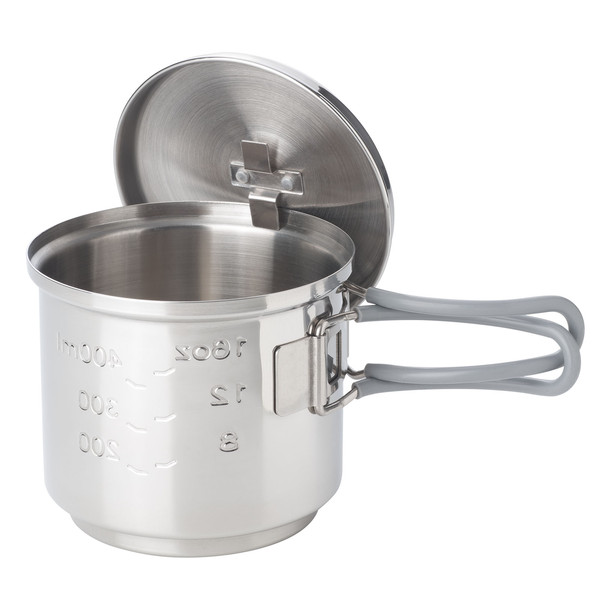 Esbit TROCKENBRENNSTOFF-KOCHSET, 585ML, TOPF AUS EDELSTAHL Ansicht 2