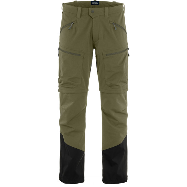 LITE TRACK CONVERTIBLE PANT M Herren - Softshellhose-OLIVE NIGHT