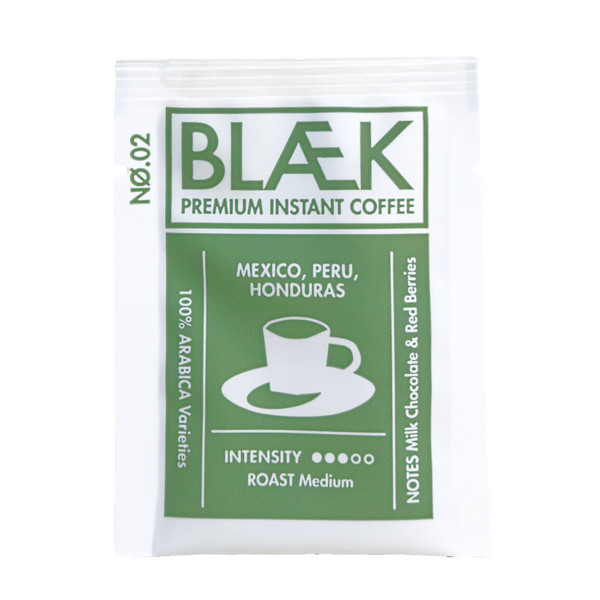 Blaek Coffee BLAEK PREMIUM INSTANT KAFFEE NO.2 - MEDIUM ROAST - BOX - Kaffee Ansicht 2