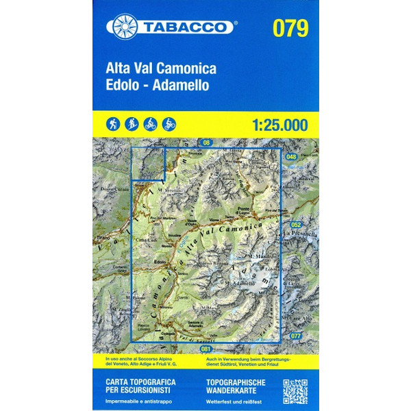 ALTA VAL CAMONICA - EDOLO - ADAMELLO 1:25 000 Ansicht 1