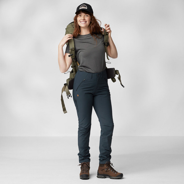 Fjällräven ABISKO TRAIL STRETCH TROUSERS W Damen - Trekkinghose Ansicht 12