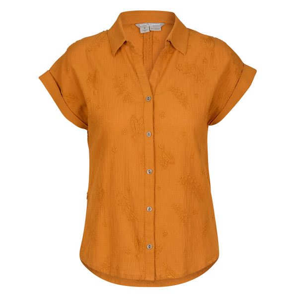 OASIS S/S Damen - Outdoor Bluse-TOPAZ