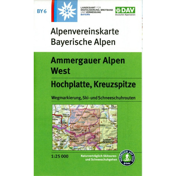 AMMERGAUER ALPEN WEST, HOCHPLATTE, KREUZSPITZE Ansicht 1
