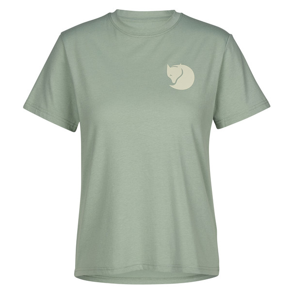 FOX BOXY LOGO TEE W Damen - T-Shirt-MISTY GREEN