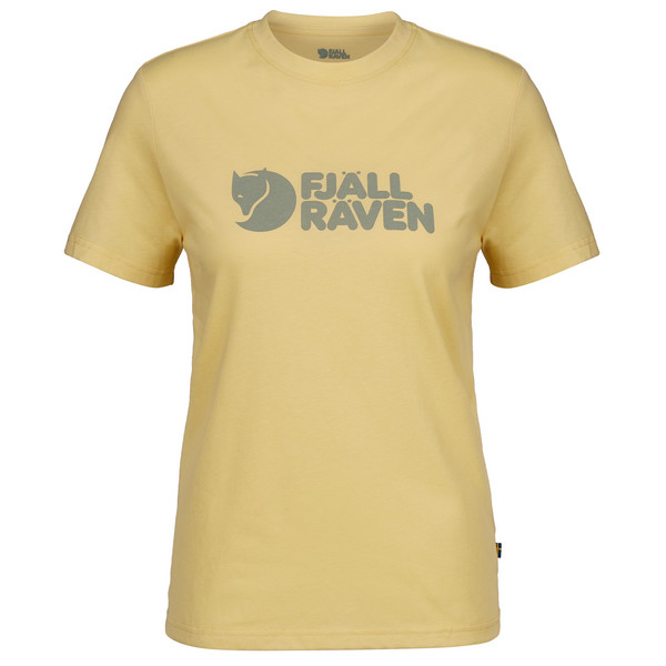 FJÄLLRÄVEN LOGO TEE W Damen - T-Shirt-MAIS YELLOW