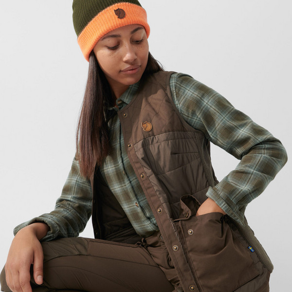 Fjällräven FOREST WOOL PADDED VEST W Damen - Weste Ansicht 7