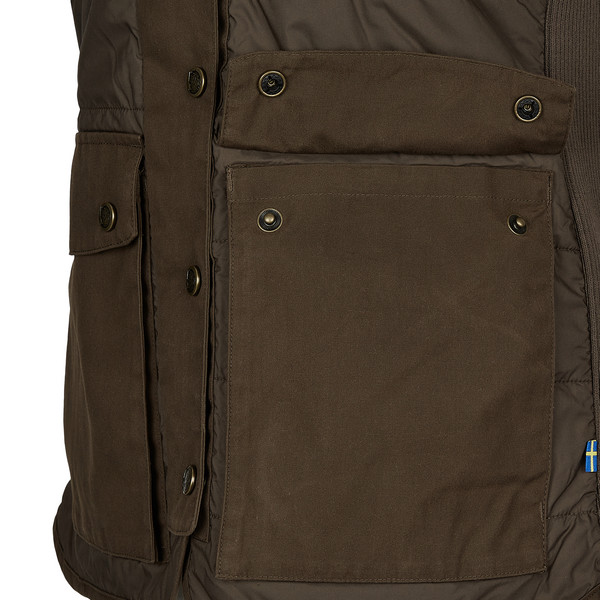 Fjällräven FOREST WOOL PADDED VEST W Damen - Weste Ansicht 4