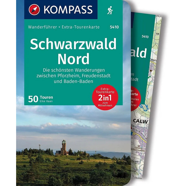 KOMPASS WANDERFÜHRER SCHWARZWALD NORD Ansicht 1